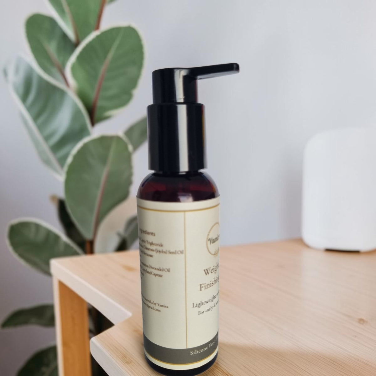 Yamira | Squalane Rich| Silicone Free Hair Oil for Curly & Wavy Hair | Made in Australia 125ml